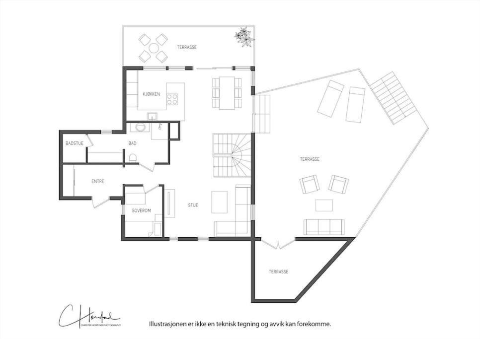 Familieresort I Bavallen Skulestadmo Екстер'єр фото